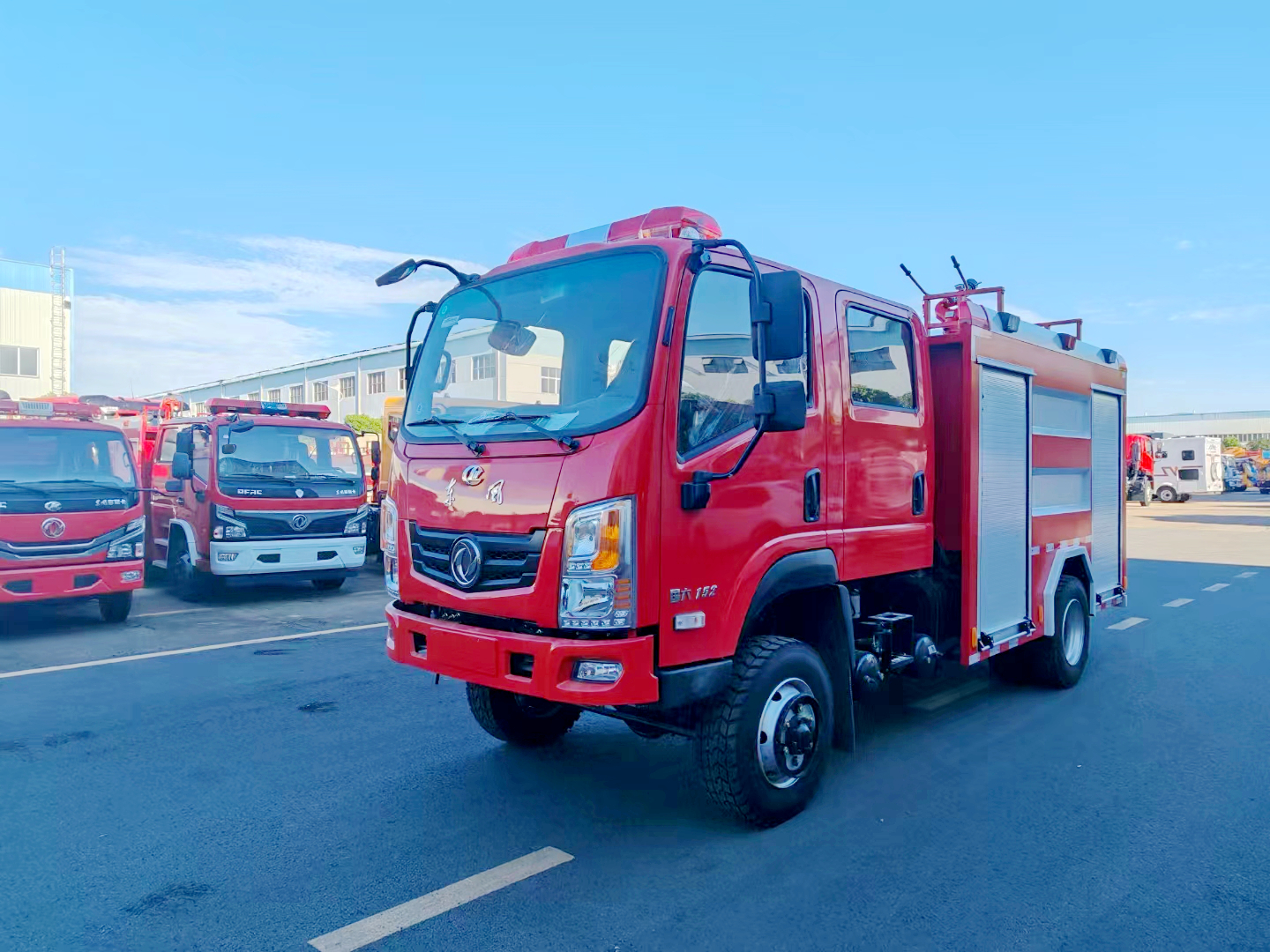 东风四驱3.5吨消防车