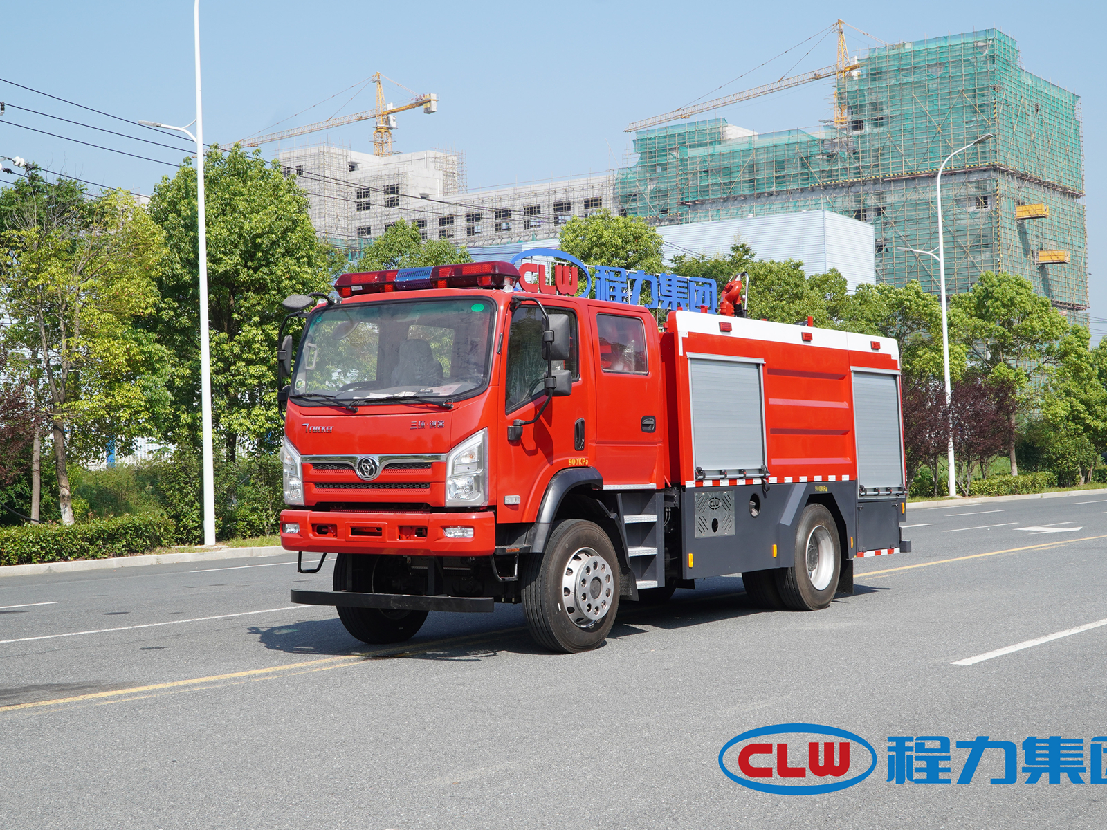 三环四驱6吨消防车